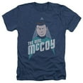 thumbnail image 1 of Trevco Star Trek-The Real Mccoy - Adult Heather Tee - Navy- Large, 1 of 2