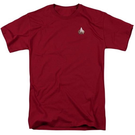 Trevco Star Trek-Tng Command Emblem - Cardinal- Large