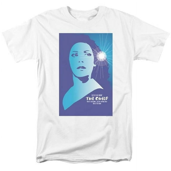 Trevco CBS2043-AT-7 Star Trek & Tng Season 2 Episode 1 Short Sleeve Adult Cotton 18-1 T-Shirt, White - 4X