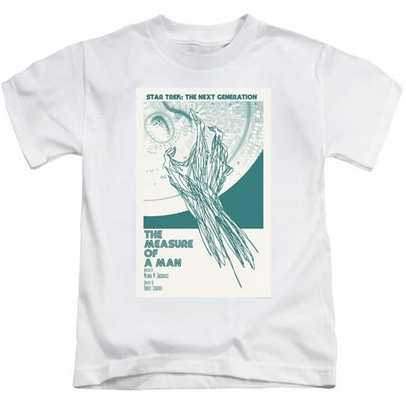 Trevco Star Trek & Tng Season 2 Episode 9 Short Sleeve Juvenile Cotton 18-1 T-Shirt, White - Large 7