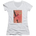 thumbnail image 1 of Trevco  Star Trek & Tng Season 3 Episode 2 Junior V-Neck Cotton T-Shirt, White - Small, 1 of 1
