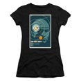 thumbnail image 1 of Trevco  Star Trek & Tng Season 5 Episode 19 Short Sleeve Junior Sheer Cotton T-Shirt, Black - Large, 1 of 1