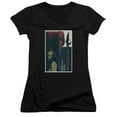 thumbnail image 1 of Trevco  Star Trek & Tng Season 6 Episode 17 Junior V-Neck Cotton T-Shirt, Black - Small, 1 of 1