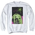 thumbnail image 1 of Trevco CBS2144-AS-1 Star Trek & Tng Season 6 Episode 2 Adult Cotton & Polyster Crewneck Sweatshirt, White - Small, 1 of 1