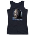thumbnail image 1 of Trevco Star Trek-Tng Worf - Juniors Tank Top - Black, Extra Large, 1 of 1