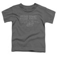 thumbnail image 1 of Trevco Star Trek-Tos Enterprise - Short Sleeve Toddler Tee - Charcoal- Small 2T, 1 of 1