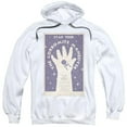 thumbnail image 1 of Trevco CBS1947-AFTH-1 Star Trek & Tos Episode 10 Adult Cotton & Polyster Pull-Over Hoodie, White - Small, 1 of 1
