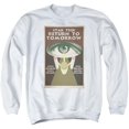 thumbnail image 1 of Trevco CBS1986-AS-6 Star Trek & Tos Episode 49 Adult Cotton & Polyster Crewneck Sweatshirt, White - 3X, 1 of 1