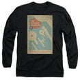 thumbnail image 1 of Trevco CBS1990B-AL-2 Star Trek & Tos Episode 53 Long Sleeve Adult Cotton 18-1 T-Shirt, Black - Medium, 1 of 1