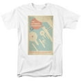 thumbnail image 1 of Trevco CBS1990-AT-8 Star Trek & Tos Episode 53 Short Sleeve Adult Cotton 18-1 T-Shirt, White - 5X, 1 of 1