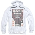 thumbnail image 1 of Trevco CBS1993-AFTH-1 Star Trek & Tos Episode 56 Adult Cotton & Polyster Pull-Over Hoodie, White - Small, 1 of 1