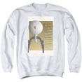 thumbnail image 1 of Trevco CBS1998-AS-1 Star Trek & Tos Episode 61 Adult Cotton & Polyster Crewneck Sweatshirt, White - Small, 1 of 1