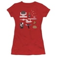 thumbnail image 1 of Trevco Star Trek-Tos Gift Set - Short Sleeve Junior Sheer Tee - Red- Medium, 1 of 1