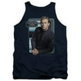 thumbnail image 1 of Trevco Star Trek-Trip Tucker - Adult Tank Top - Navy- Large, 1 of 1