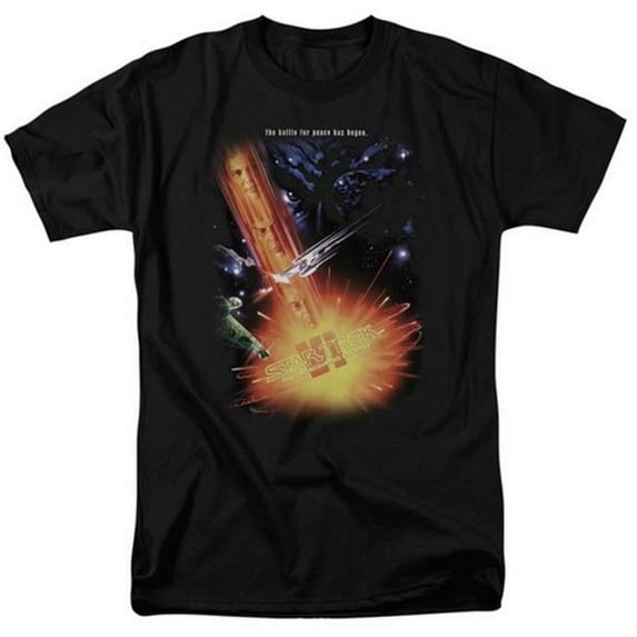 Trevco Star Trek-Undiscovered Cntry-Movie - Black- Extra Large