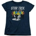 thumbnail image 1 of Trevco Star Trek-Vector Crew - Short Sleeve Womens Tee - Navy- Large, 1 of 1