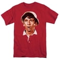 thumbnail image 1 of Trevco  Sticker & Shirt-Gilligans Island & Gilligans Head-Short Sleeve Adult 18-1 T-Shirt, Red - 2X, 1 of 1