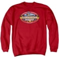 thumbnail image 1 of Trevco  Survivor & Cook Islands Adult Cotton & Polyster Crewneck Sweatshirt, Red - Large, 1 of 1