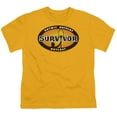 thumbnail image 1 of Trevco Survivor-Gold Burst - Short Sleeve Youth 18-1 Tee - Gold- Medium, 1 of 2