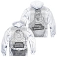 thumbnail image 1 of Trevco TCF214FB-AHPP-1 Family Guy & Mug Shot Front & Back Print Adult Polyster Pullover Hoodie, White - Small, 1 of 1