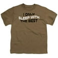 thumbnail image 1 of Trevco  The Best-Short Sleeve Youth 18-1 T-Shirt, Safari Green - Medium, 1 of 1