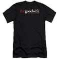thumbnail image 1 of Trevco CBS812-PSF-5 The Good Wife & Logo Premium Canvas Adult Cotton Slim Fit 30-1 T-Shirt, Black - 2X, 1 of 1