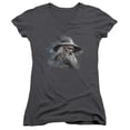 thumbnail image 1 of Trevco The Hobbit-Gandalf The Grey Junior V-Neck Tee- Charcoal - XL, 1 of 1