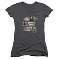 thumbnail image 1 of Trevco The Hobbit-Loyalty And Honour Junior V-Neck Tee- Charcoal - XL, 1 of 1