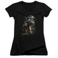 thumbnail image 1 of Trevco The Hobbit-Painting Junior V-Neck Tee- Black - XL, 1 of 1