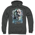 thumbnail image 1 of Trevco The Hobbit-Thorin Oakenshield Adult Pull-Over Hoodie- Charcoal - Medium, 1 of 1