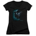 thumbnail image 1 of Trevco The Hobbit-Warg Junior V-Neck Tee- Black - Small, 1 of 1