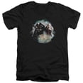 thumbnail image 1 of Trevco The Hobbit-We Are Fighers Short Sleeve Adult V-Neck 30-1 Tee- Black - Small, 1 of 1