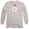 thumbnail image 1 of Trevco  The Regular Show & Pops-Long Sleeve Adult 18-1 T-Shirt, Silver - Medium, 1 of 1