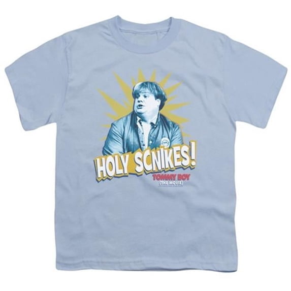 Trevco Tommy Boy-Holy Schikes Short Sleeve Youth 18-1 Tee- Light Blue - Medium