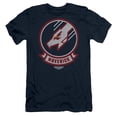 thumbnail image 1 of Trevco  Top Gun-Maverick & Maverick Call Sign Short Sleeve Adult 30-1 T-Shirt, Navy - Medium, 1 of 1