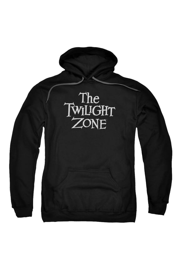 Twilight Zone Men's Logo Hooded Sweatshirt Small Black