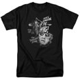 thumbnail image 1 of Trevco Twilight Zone-Someone On The Wing - Short Sleeve Adult 18-1 Tee - Black- Large, 1 of 1