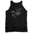 thumbnail image 1 of Trevco Twilight Zone-Strange Faces - Adult Tank Top - Black- 2X, 1 of 1