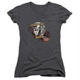 thumbnail image 1 of Trevco Twilight Zone-The Norm - Junior V-Neck Tee - Charcoal- Large, 1 of 1