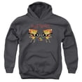 thumbnail image 1 of Trevco CN447-YFTH-2 Uncle Grandpa & Bezt Frends Youth Pull-Over Hoodie, Charcoal - Medium, 1 of 2
