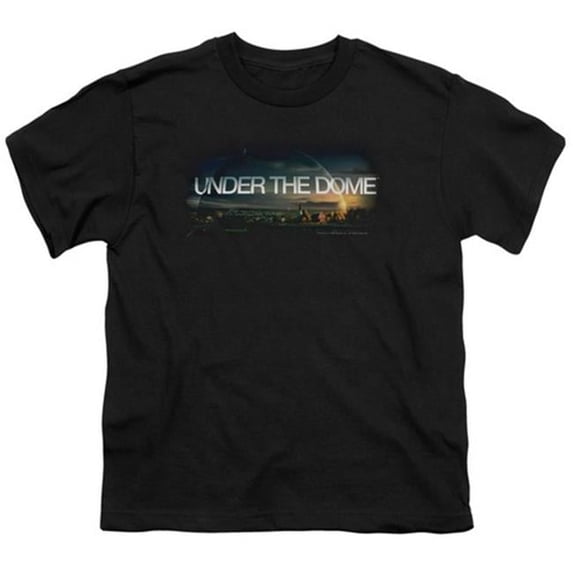 Trevco Under The Dome-Dome Key Art - Short Sleeve Youth 18-1 Tee - Black- Small