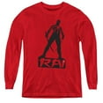 thumbnail image 1 of Trevco  VAL169-YL-4 Rai & Silhouette Youth Long Sleeve T-Shirt, Red - Extra Large, 1 of 1
