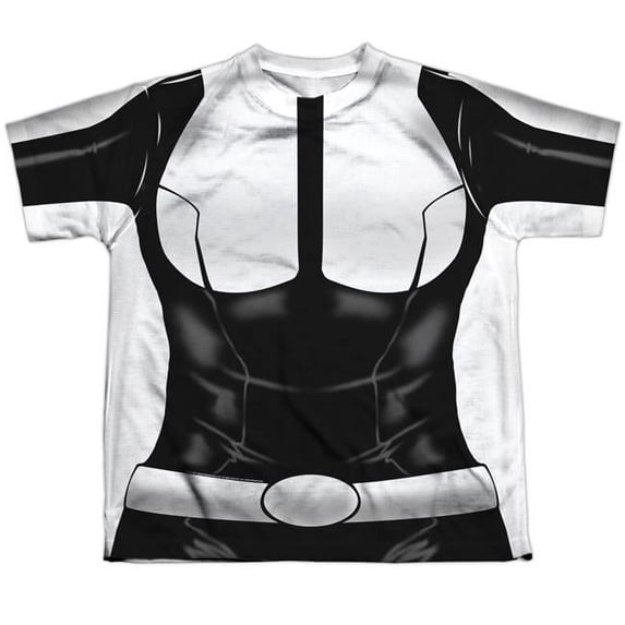 Trevco VAL212-YTPP-4 Doctor Mirage & Mirgae Uniform Youth Polyster Crew Neck Short Sleeve T-Shirt, White - Extra Large
