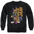 thumbnail image 1 of Trevco WBM1591-AS-5 Space Jam 2 & Marvin Standing-Adult Crewneck Sweatshirt, Black - 2X, 1 of 1