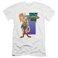 thumbnail image 1 of Trevco WBM1618-PSF-4 Space Jam 2 & Lola Wonder Woman-HBO Short Sleeve Adult 30-1 T-Shirt, White - Extra Large, 1 of 1