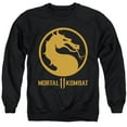 thumbnail image 1 of Trevco  WBM892B-AS-4 Mortal Kombat XI & Dragon Logo Adult Crewneck Sweatshirt   Black - Extra Large, 1 of 1