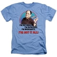thumbnail image 1 of Trevco WBT1227-HA-4 Seinfeld & George All-Adult Heather T-Shirt, Light Blue - Extra Large, 1 of 1