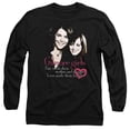 thumbnail image 1 of Trevco WBT248-AL-5 Gilmore Girls & Title-Long Sleeve Adult 18-1 T-Shirt, Black - 2X, 1 of 1