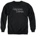 thumbnail image 1 of Trevco WBT511-AS-4 Vampire Diaries & TVD Logo-Adult Crewneck Sweatshirt, Black - Extra Large, 1 of 1