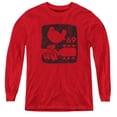 thumbnail image 1 of Trevco  WOOD106-YL-2 Woodstock & Summer 69 Youth Long Sleeve T-Shirt, Red - Medium, 1 of 1